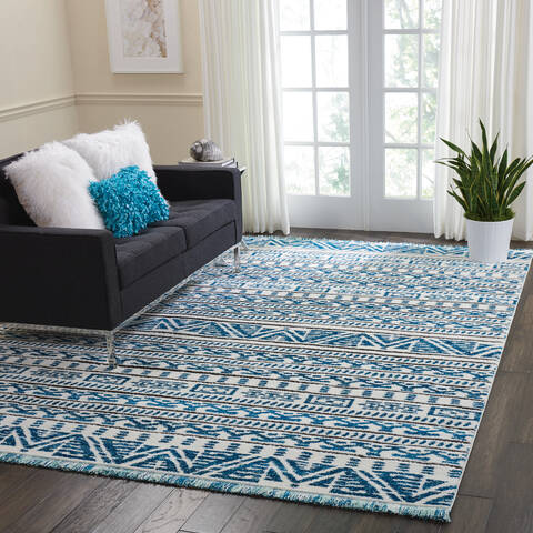Nourison Kamala Beige 710 X 106 Area Rug 805-112968 Image 4