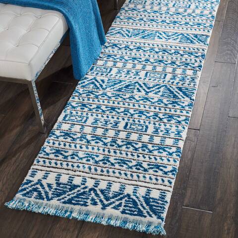 Nourison Kamala Beige Runner 22 X 76 Area Rug 805-112974 Image 3