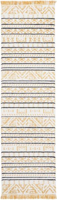 Nourison Kamala Yellow Runner 22 X 76 Area Rug 805-112975 Image 0