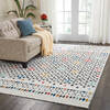 Nourison Kamala White 710 X 106 Area Rug  805-112978 Thumb 4