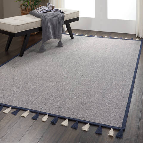 Nourison Otto Blue 50 X 76 Area Rug 805-112984 Image 6