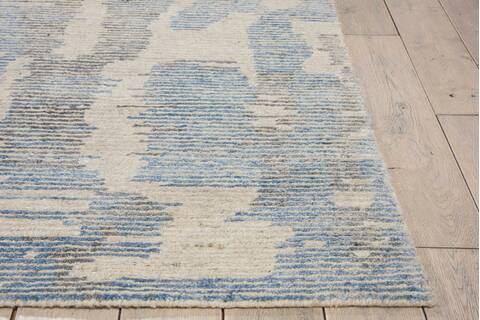 Nourison Ellora Blue 79 X 99 Area Rug 805-113002 Image 5