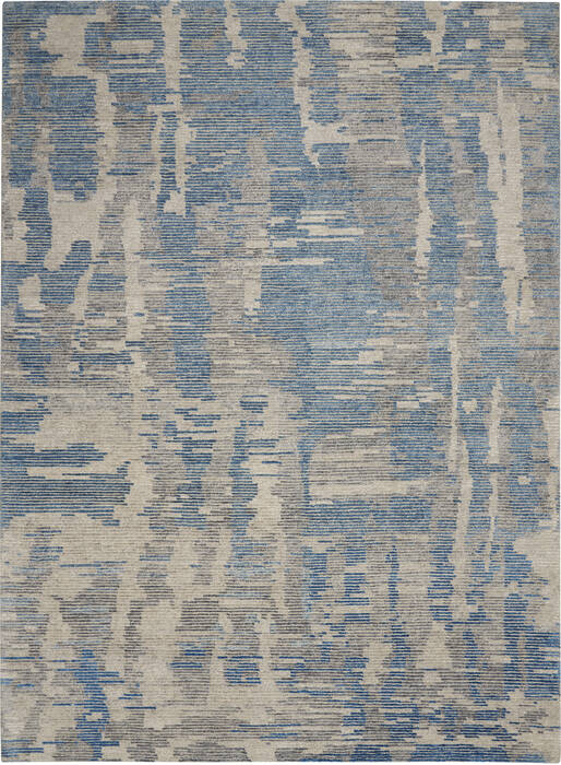 Nourison Ellora Blue 79 X 99 Area Rug 805-113002 Image 0