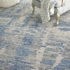 Nourison Ellora Blue 79 X 99 Area Rug  805-113002 Thumb 4