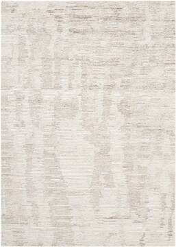 Nourison Ellora Beige Rectangle 5x8 ft Rayon Carpet 113006