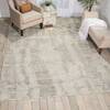 Nourison Ellora Beige 79 X 99 Area Rug  805-113007 Thumb 3