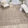 Nourison Ellora Beige 86 X 116 Area Rug 805-113013 Thumb 3