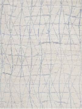 Nourison Ellora Blue Rectangle 10x14 ft Rayon Carpet 113019