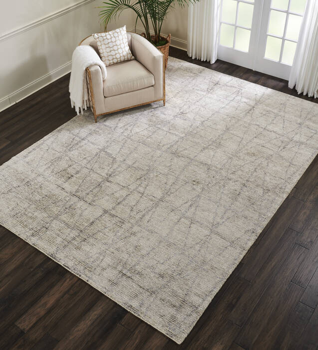 Nourison Ellora Beige 86 X 116 Area Rug 805-113023 Image 4