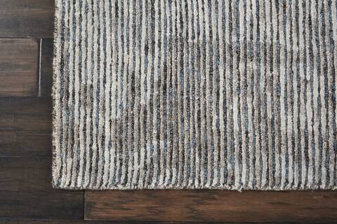 Nourison Ellora Grey 23 X 30 Area Rug 805-113025 Image 1