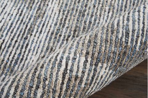 Nourison Ellora Grey 99 X 139 Area Rug 805-113029 Image 2