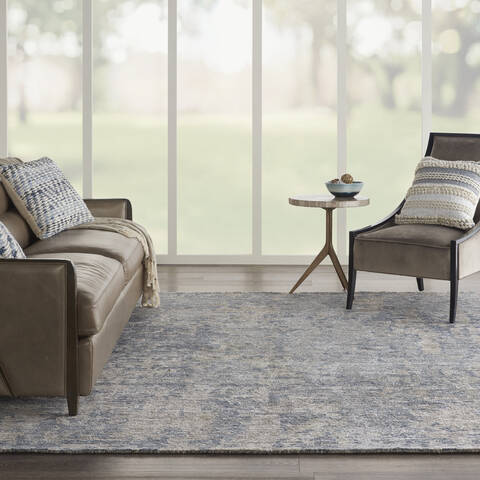 Nourison Ellora Grey 79 X 99 Area Rug 805-113032 Image 3