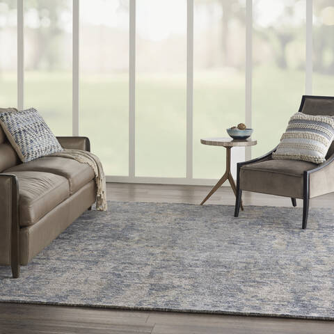 Nourison Ellora Grey 86 X 116 Area Rug 805-113033 Image 5