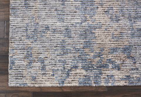 Nourison Ellora Grey 99 X 139 Area Rug 805-113034 Image 1