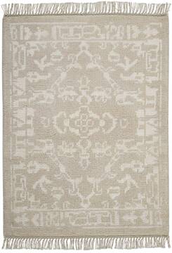 Nourison Elan Grey Rectangle 2x3 ft Wool Carpet 113036