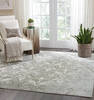 Nourison Euphoria Grey Square 80 X 80 Area Rug 805-113057 Thumb 3