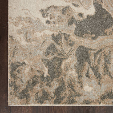 Nourison Elegance Grey 53 X 73 Area Rug 805-113067 Image 1