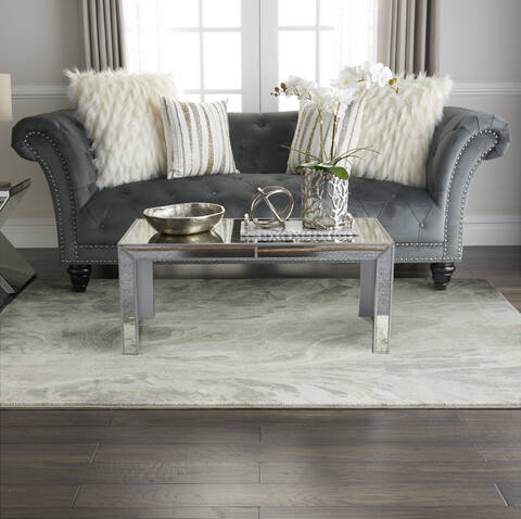 Nourison Elegance Grey 53 X 73 Area Rug 805-113067 Image 3