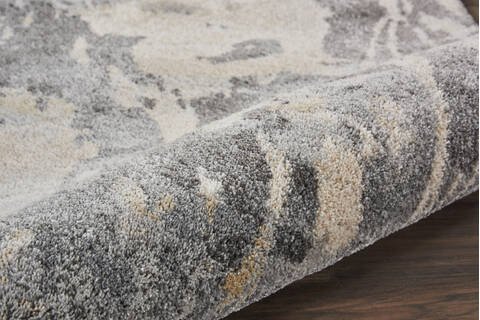 Nourison Fusion Grey 53 X 73 Area Rug 805-113078 Image 2