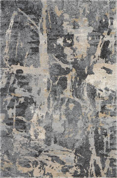 Nourison Fusion Grey 4'0" X 6'0" Area Rug  805-113080