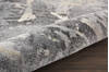 Nourison Fusion Grey 96 X 130 Area Rug 805-113081 Thumb 2