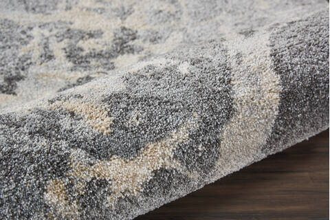 Nourison Fusion Grey Runner 22 X 76 Area Rug 805-113085 Image 2