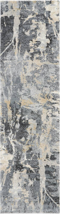 Nourison Fusion Grey Runner 22 X 76 Area Rug 805-113085 Image 0