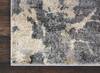 Nourison Fusion Grey Runner 22 X 76 Area Rug 805-113085 Thumb 1