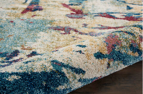 Nourison Fusion Beige 96 X 130 Area Rug 805-113086 Image 2
