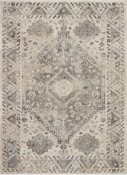 Nourison Fusion Beige 5'3" X 7'3" Area Rug  805-113088