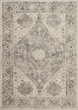 Nourison Fusion Beige Rectangle 10x13 ft Polypropylene Carpet 113091