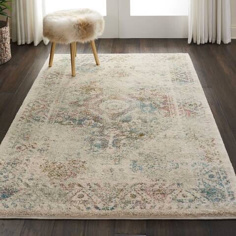 Nourison Fusion Beige 40 X 60 Area Rug 805-113094 Image 3