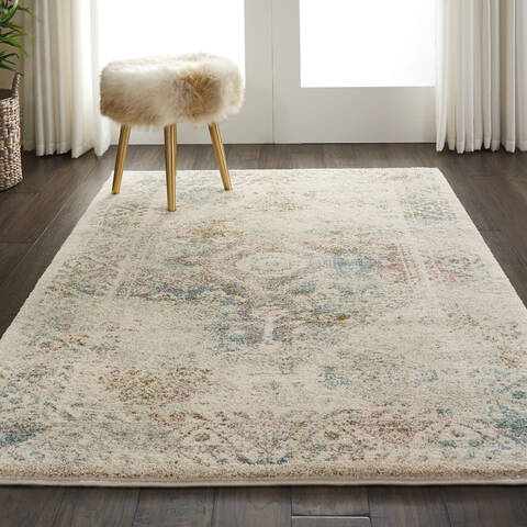 Nourison Fusion Beige 40 X 60 Area Rug 805-113094 Image 4