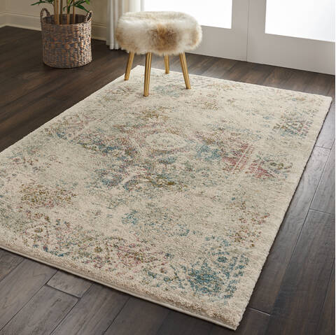 Nourison Fusion Beige 40 X 60 Area Rug 805-113094 Image 6