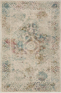 Nourison Fusion Beige 4'0" X 6'0" Area Rug  805-113094