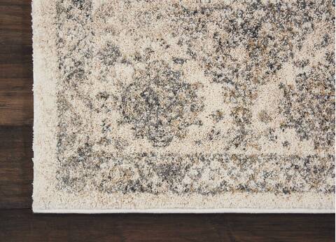 Nourison Fusion Beige Runner 22 X 76 Area Rug 805-113095 Image 1