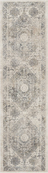 Nourison Fusion Beige Runner 22 X 76 Area Rug 805-113095 Image 0
