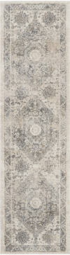 Nourison Fusion Beige Runner 2'2" X 7'6" Area Rug  805-113095