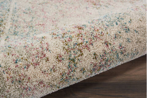 Nourison Fusion Beige Runner 22 X 76 Area Rug 805-113097 Image 2