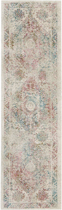 Nourison Fusion Beige Runner 22 X 76 Area Rug 805-113097 Image 0