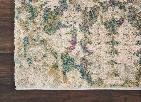 Nourison Fusion Beige 710 X 106 Area Rug 805-113099 Image 1