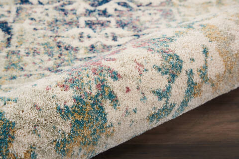 Nourison Fusion Beige 710 X 106 Area Rug 805-113099 Image 2
