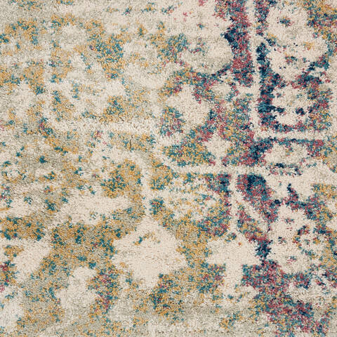 Nourison Fusion Beige 96 X 130 Area Rug 805-113101 Image 6