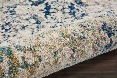 Nourison Fusion Beige Runner 22 X 76 Area Rug 805-113102 Image 2