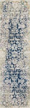 Nourison Fusion Beige Runner 2'2" X 7'6" Area Rug  805-113102