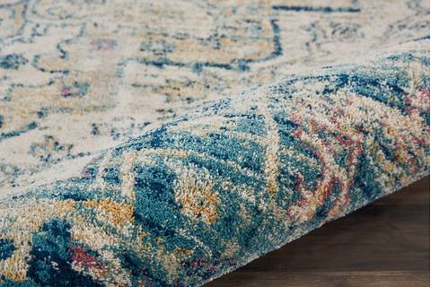 Nourison FUSION White 53 X 73 Area Rug 805-113107 Image 4