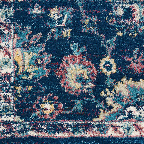 Nourison Fusion Blue 53 X 73 Area Rug 805-113112 Image 6