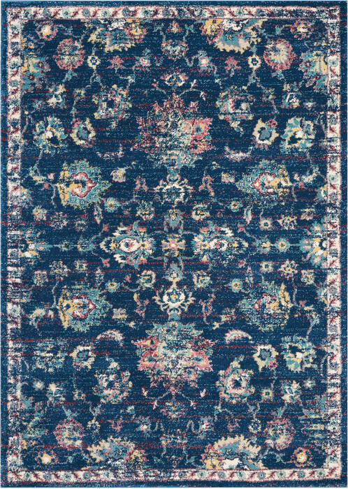 Nourison Fusion Blue 53 X 73 Area Rug 805-113112 Image 0