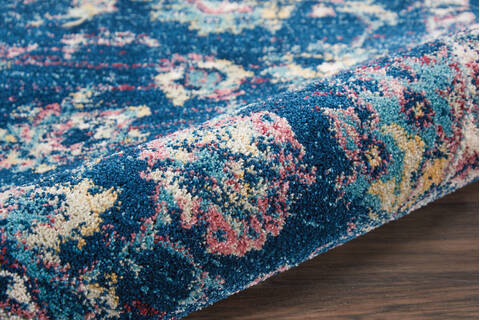 Nourison Fusion Blue 40 X 60 Area Rug 805-113114 Image 2