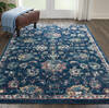 Nourison Fusion Blue 40 X 60 Area Rug  805-113114 Thumb 3